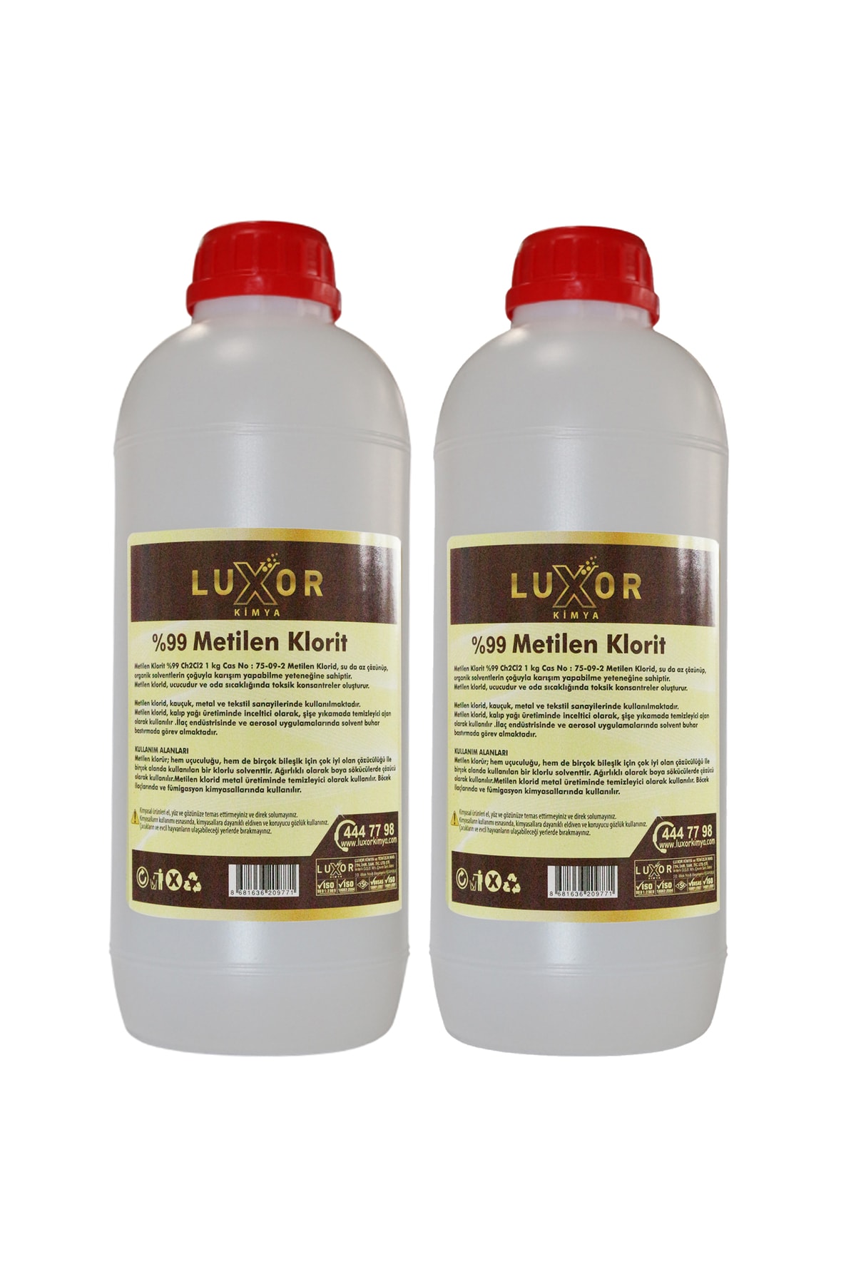 Chemistry 99% Methylene Chloride 1.5 kgx2