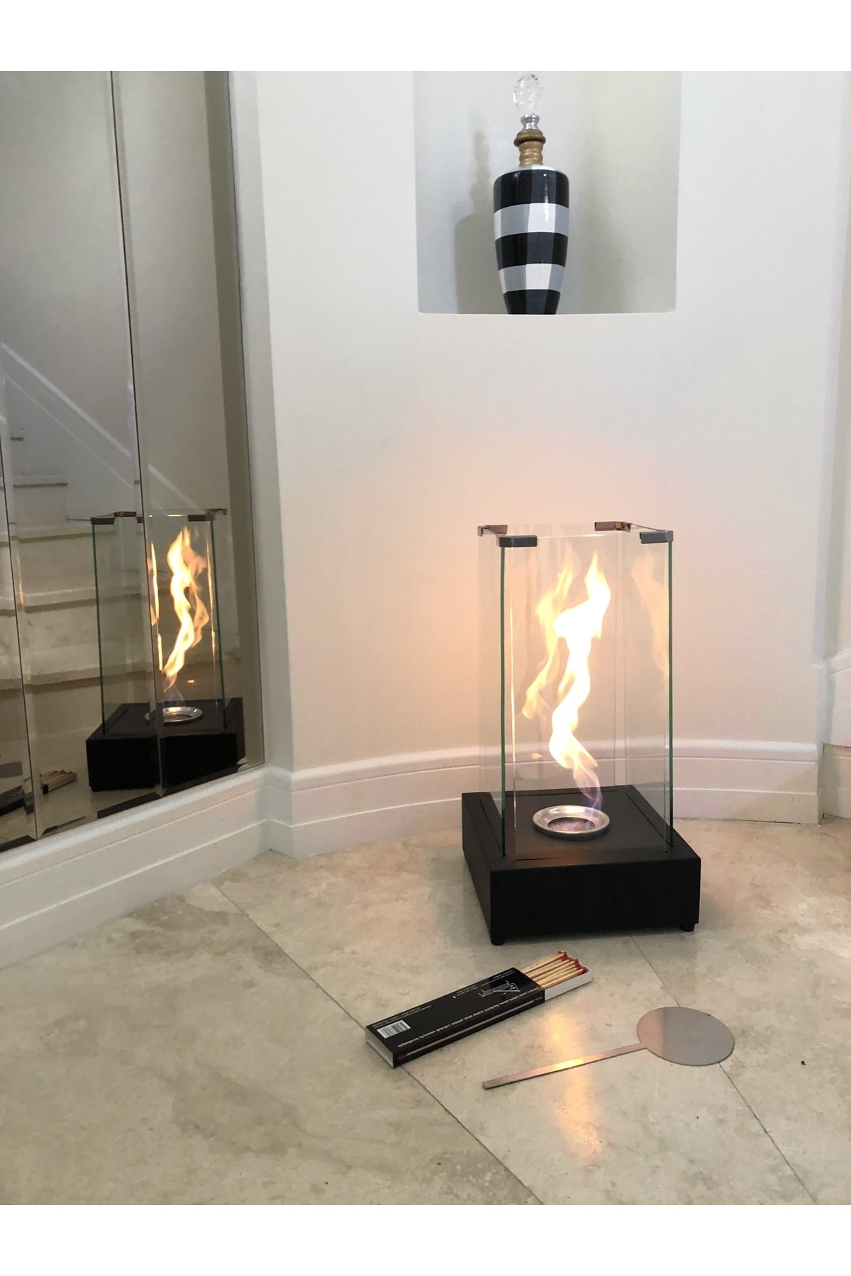 Storm Taşınabilir Bioethanol Şömine 4