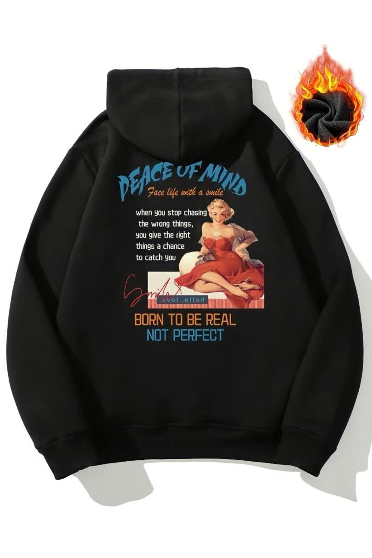 SAVO G Y M Black Marilyn Monroe Printed Women s Men s Oversize