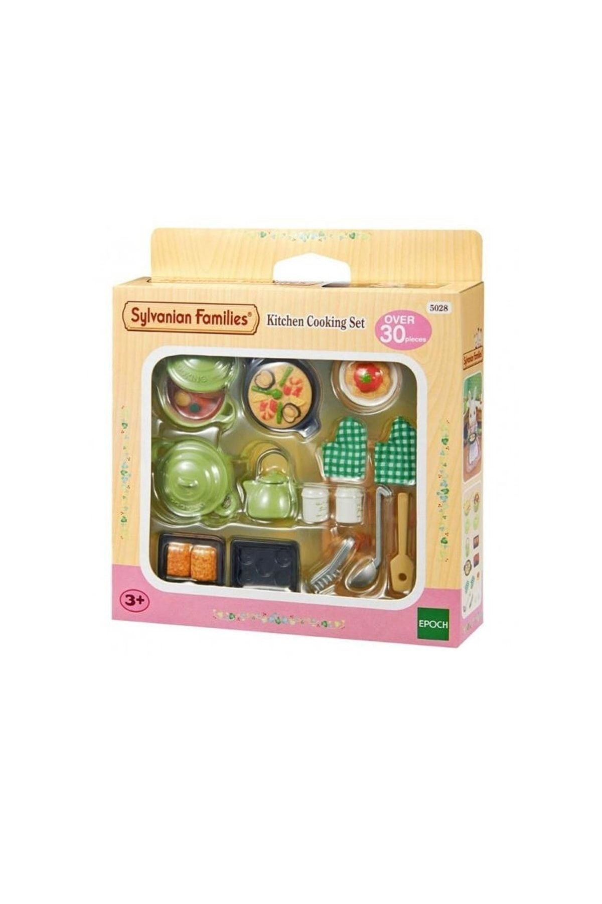 Sylvanian families kitchen cooking set hot sale