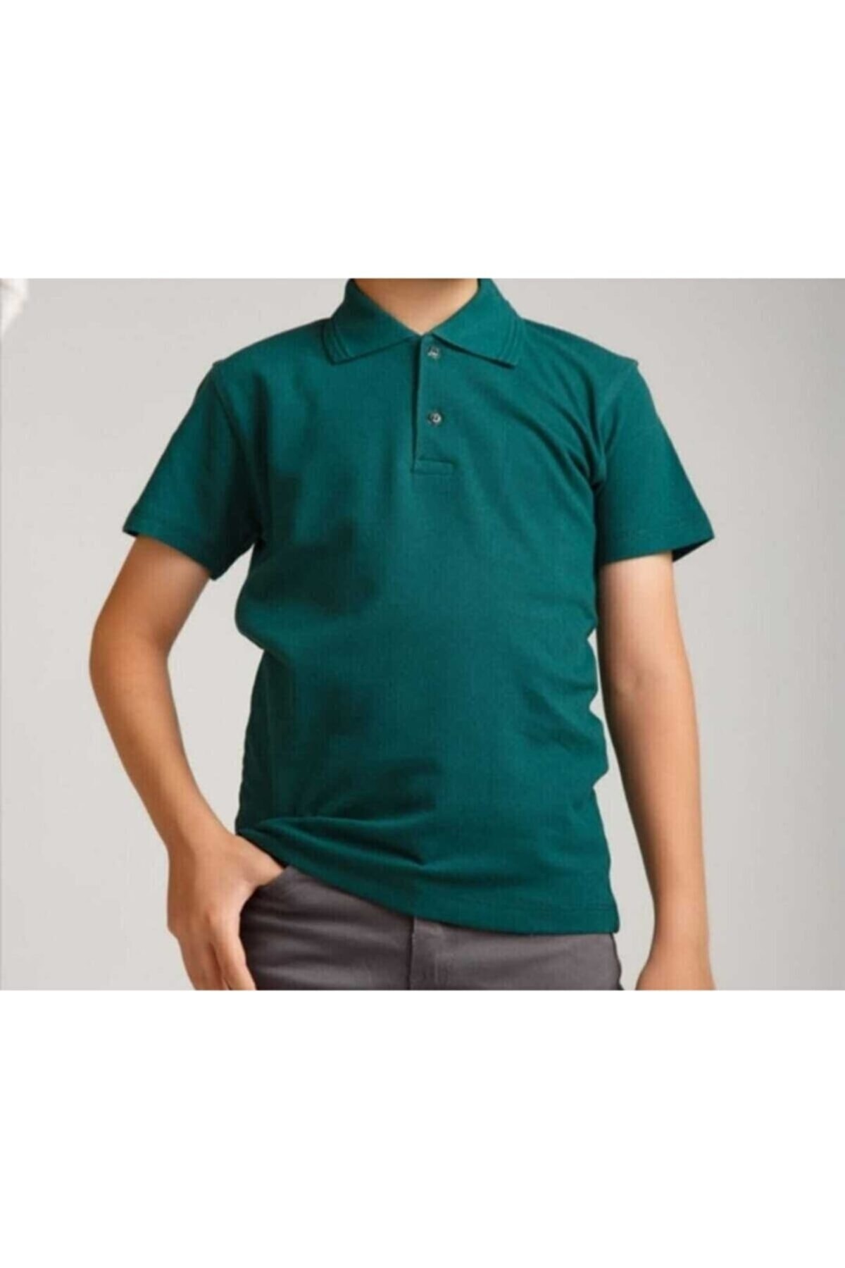 Nacar Nisex Polo Yaka T-shirt Kısa Kol