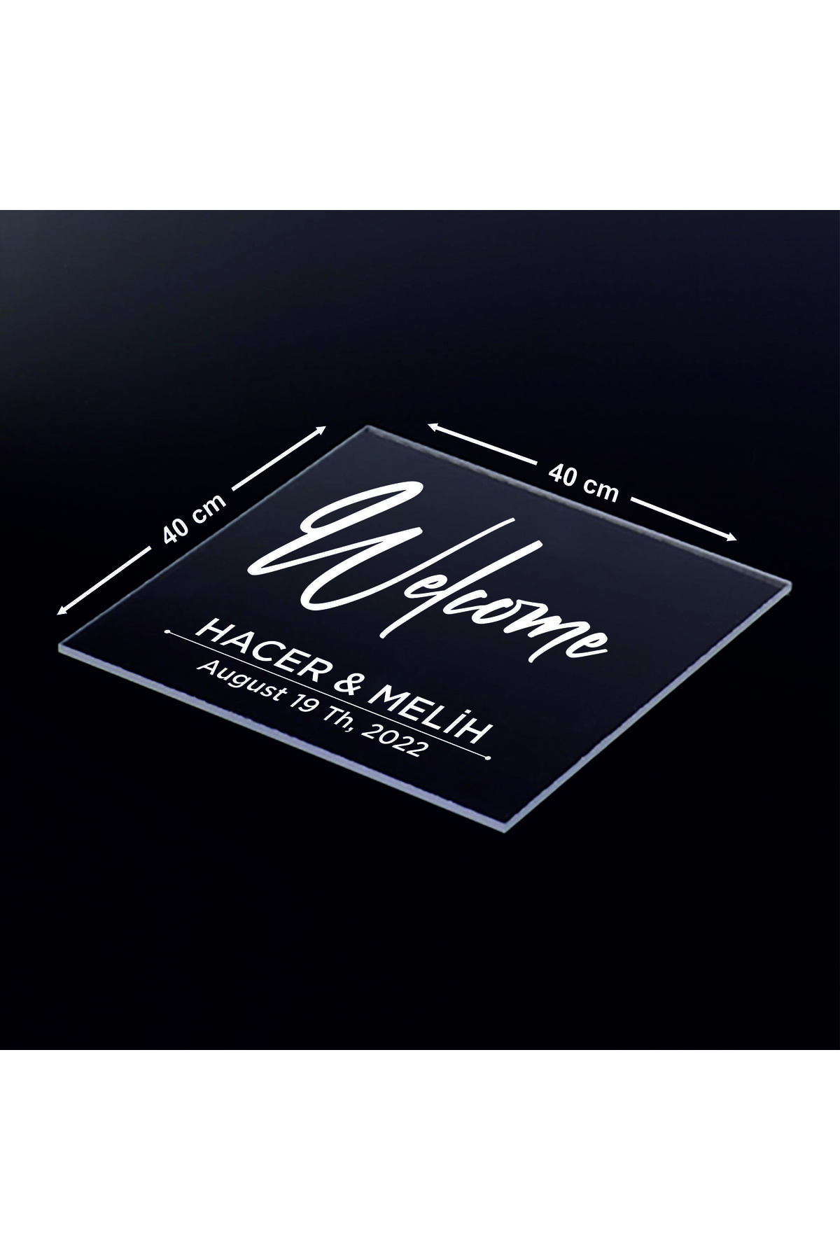 tabellam Şefaf Pleksi Hoşgeldin Yazı Giriş Organizasyon Yazısı Fiyatı ...