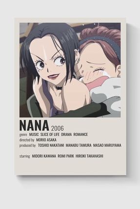 Nana Anime Info Card Bilgi Kartı Minimalist Poster DUOFG200370
