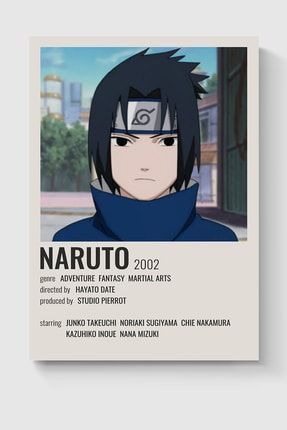 Naruto Anime Info Card Bilgi Kartı Minimalist Poster DUOFG200367