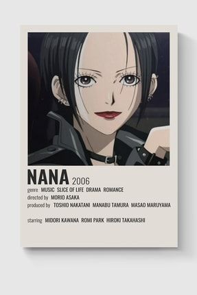 Nana Anime Info Card Bilgi Kartı Minimalist Poster DUOFG200369