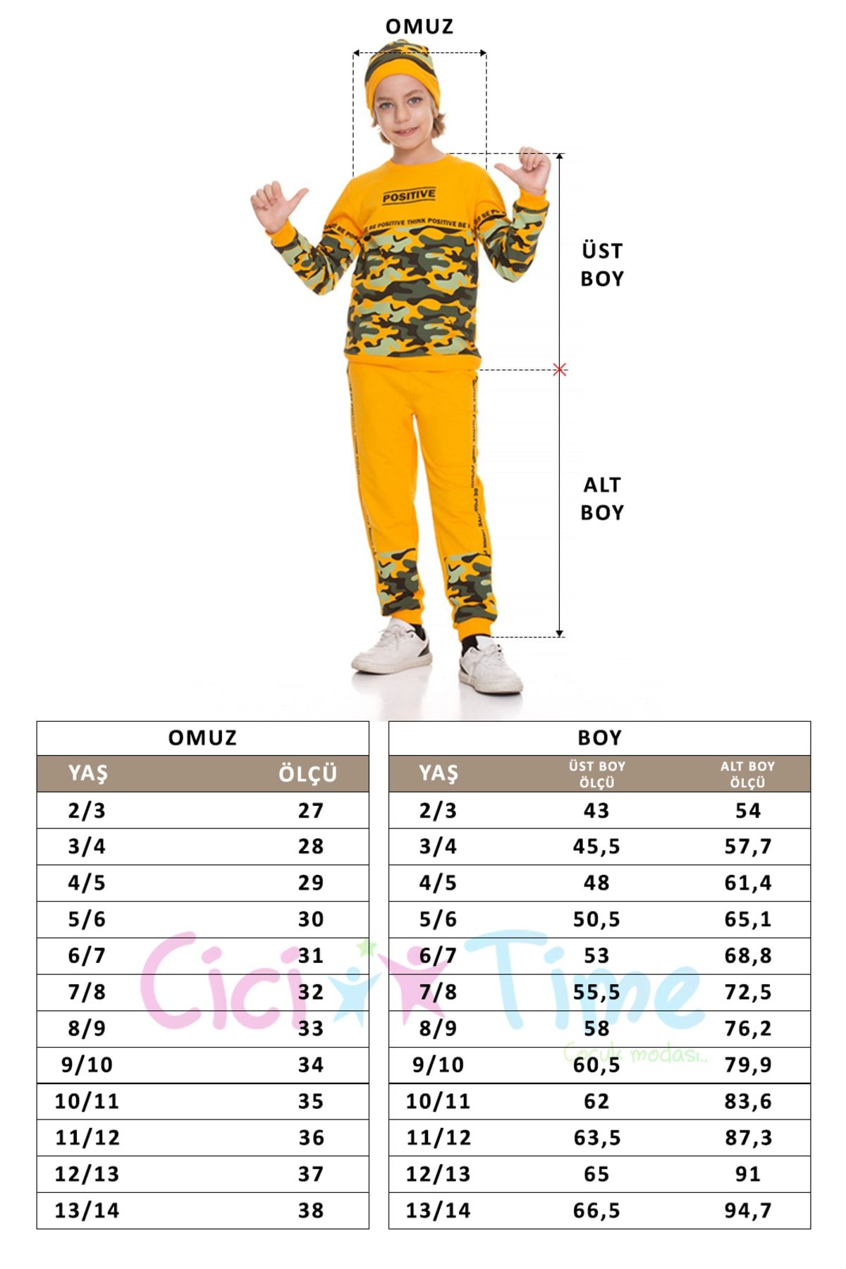 Cicitime-Hooded Children's Set with Front Pockets 5