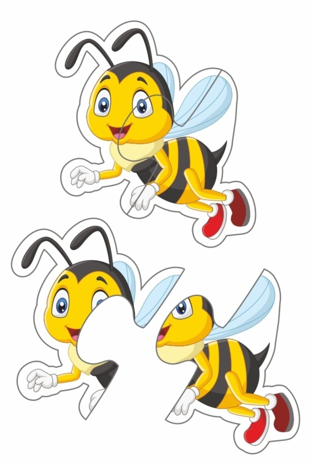 Baskı Atölyesi Baby Puzzle Sevimli Hayvanlar 2-3 Parça fotoğrafı 2 (önizleme)