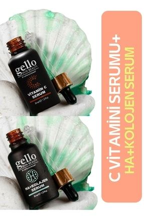 C Vitamini Leke Serumu + Hyaluronik Kolojen Serum CVİTH25