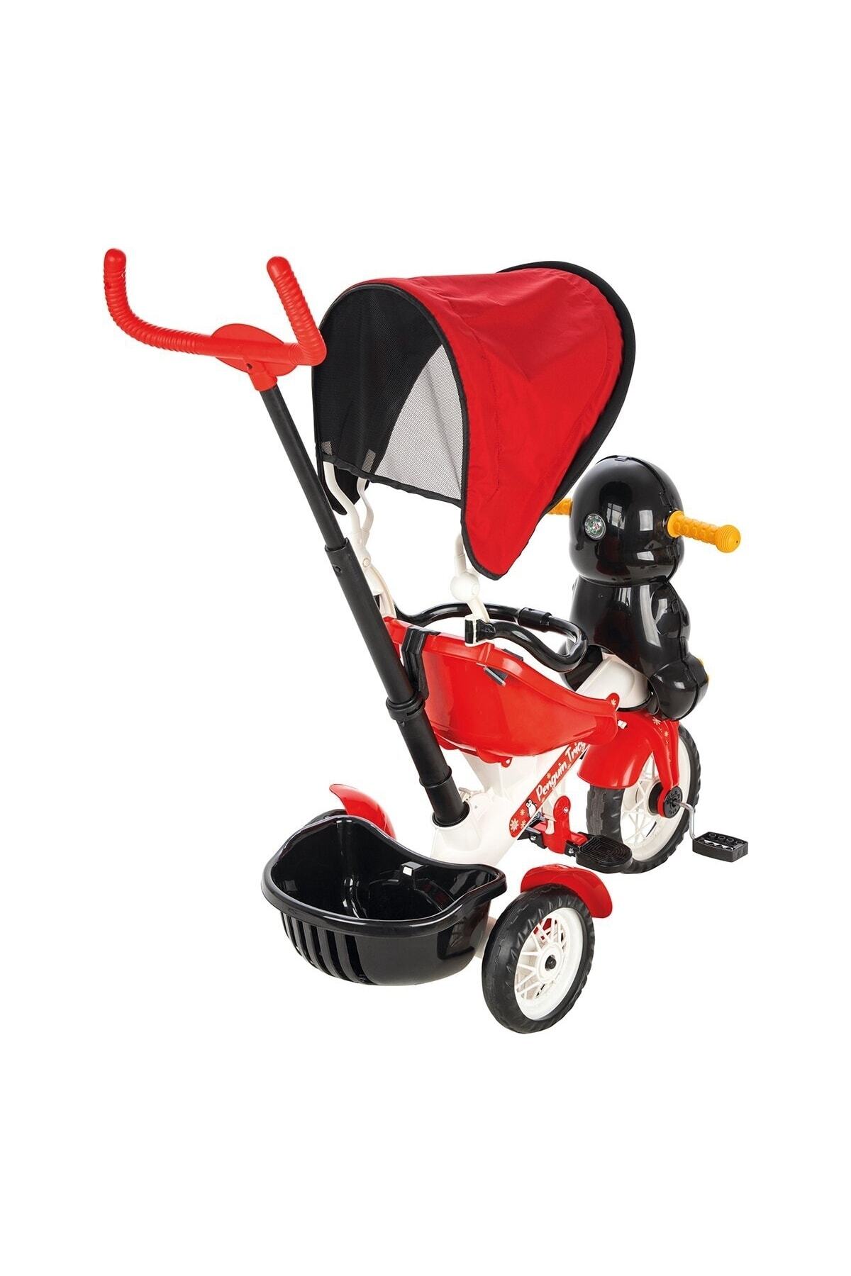 PİLSAN Penguen Kontrollü Bisiklet 07-178 Tenteli 3 Tekerlekli Ebeveyn Kontrollü fotoğrafı 3 (önizleme)