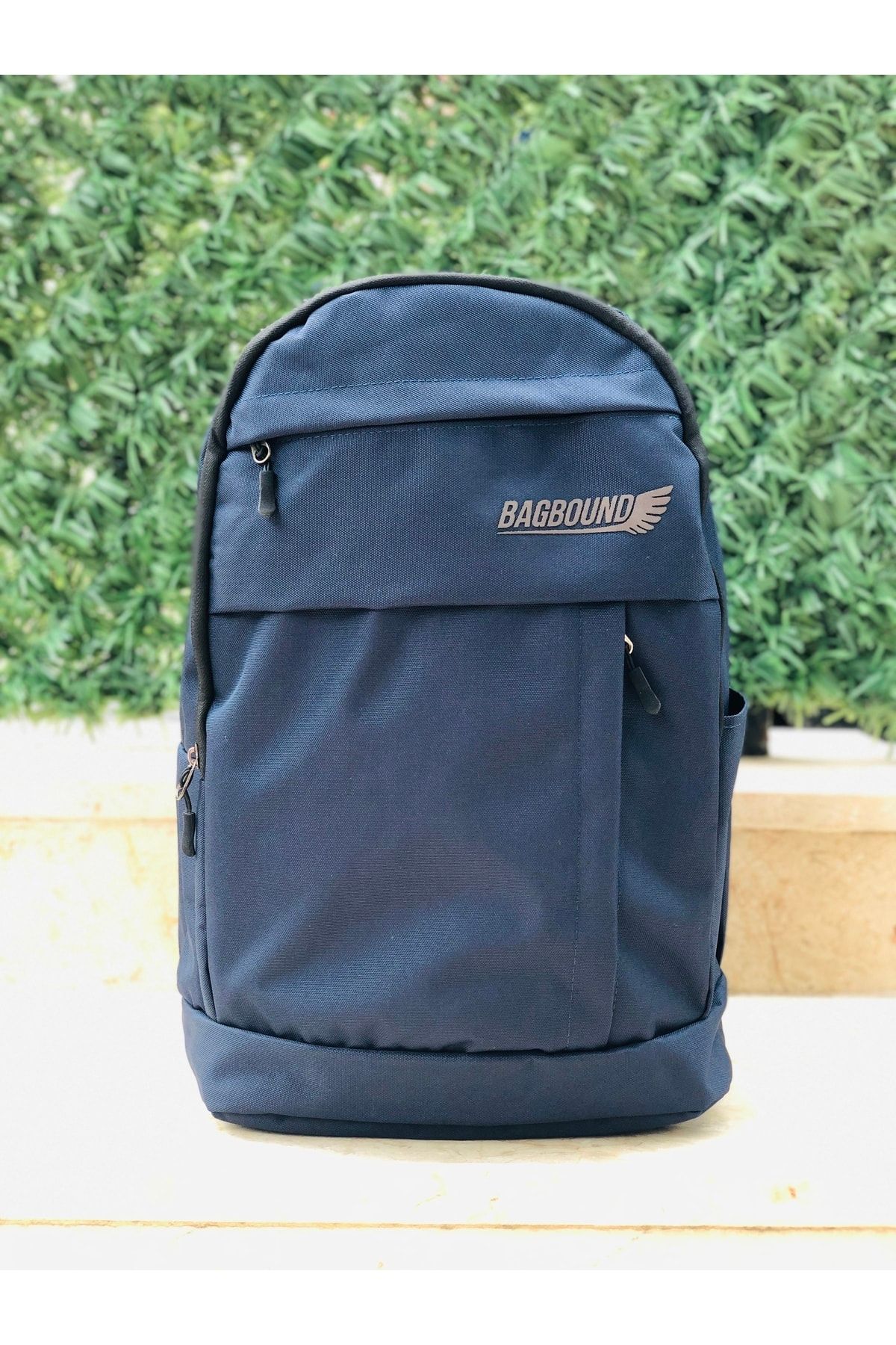 Dark new arrivals blue backpack