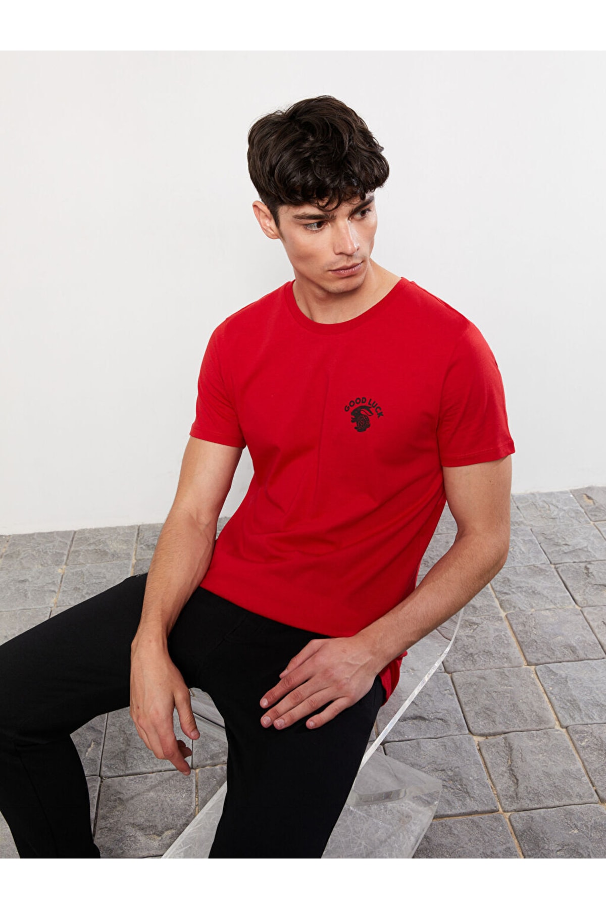 تیشرت ال سی وایکیکی W2FE78Z8