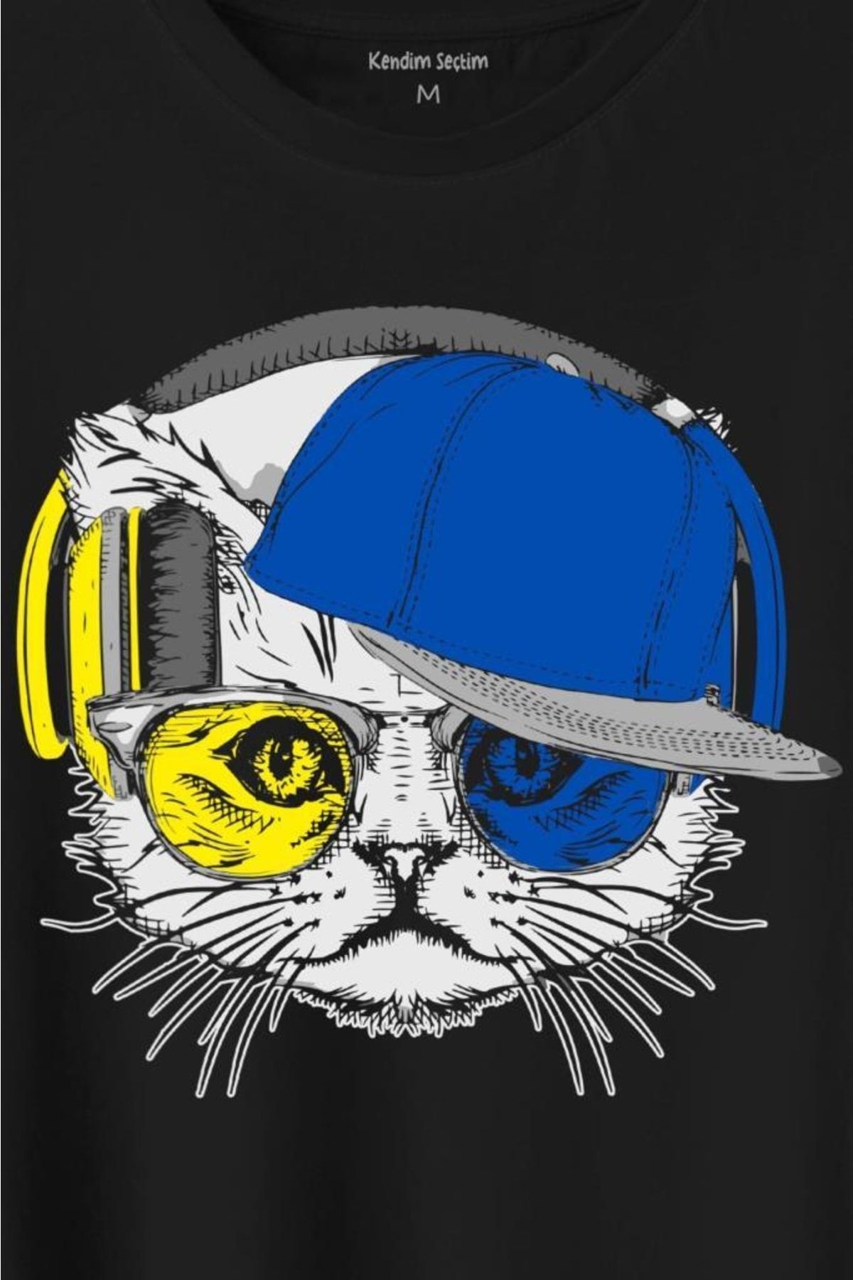 Cat with glasses deals t shirt