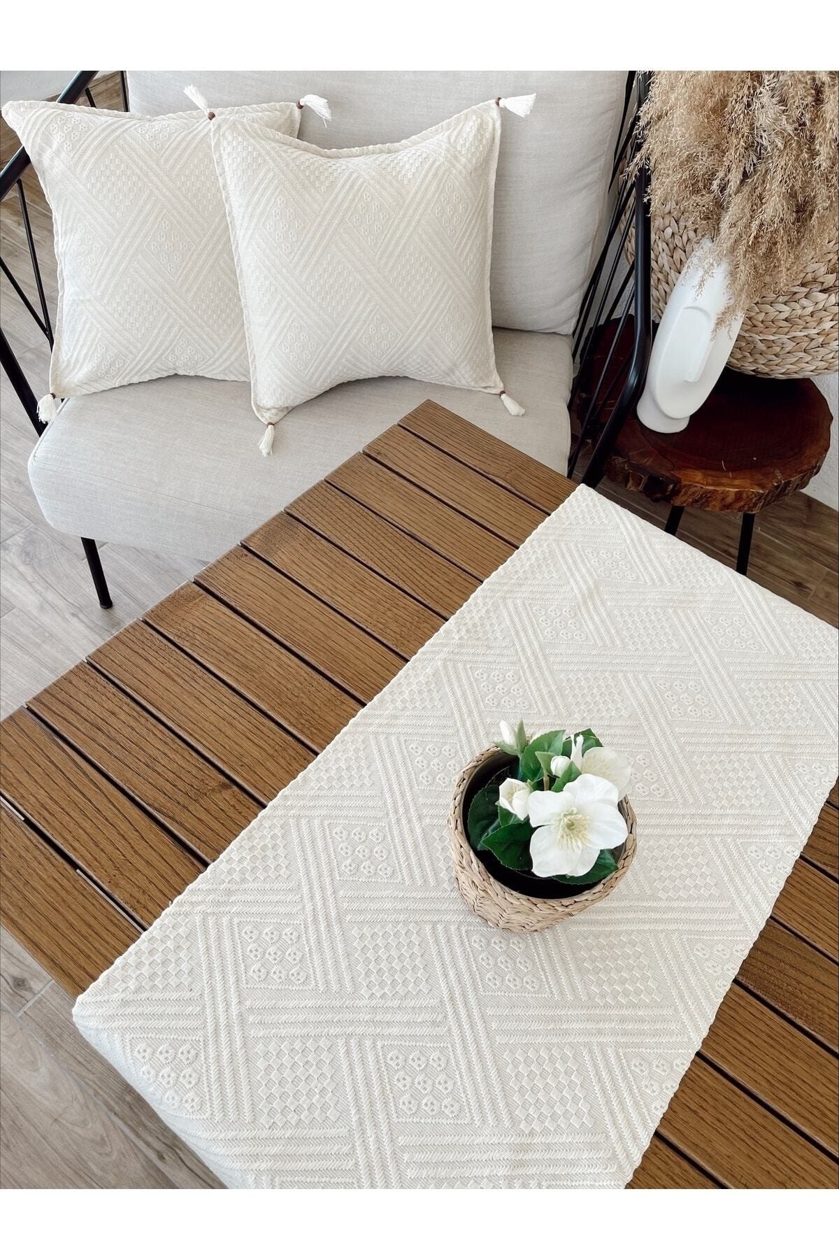 Buldan CSN Tekstil-Buldan Cloth Authentic Runner (42x135cm) 5