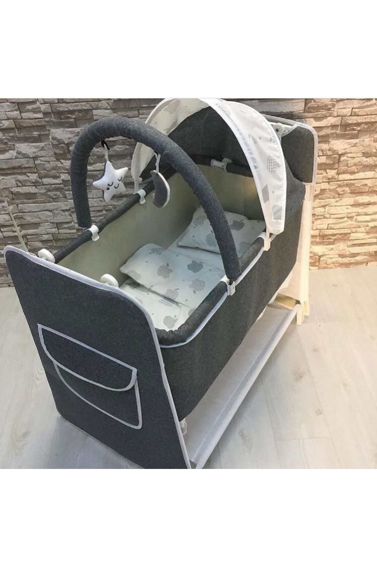 LETS GO BABY Cancan 14 Parça Bebek Seti Beşik Araba Puset Çanta Hasane Çıkışı SN10574