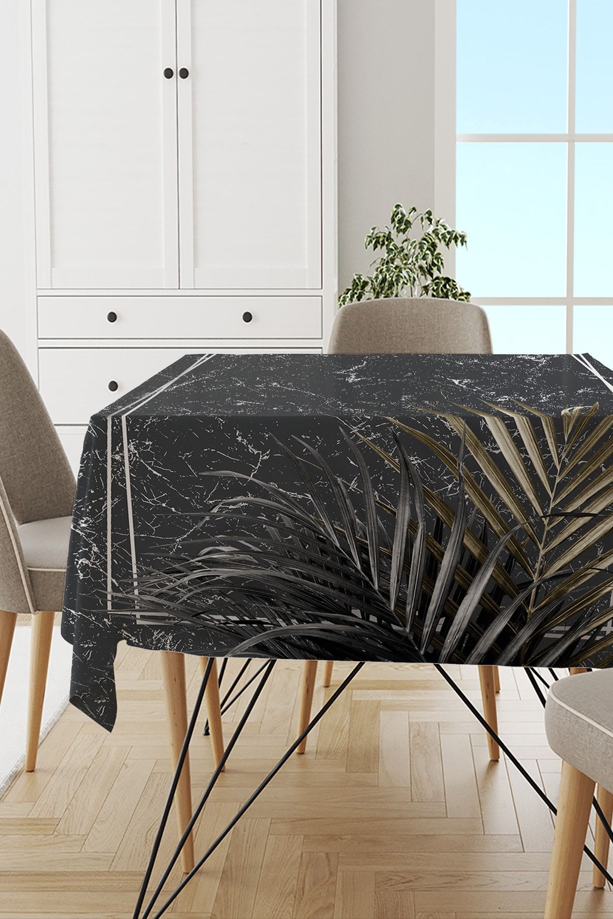 Viva Home Table Cover Gray Rectangle Trendyol