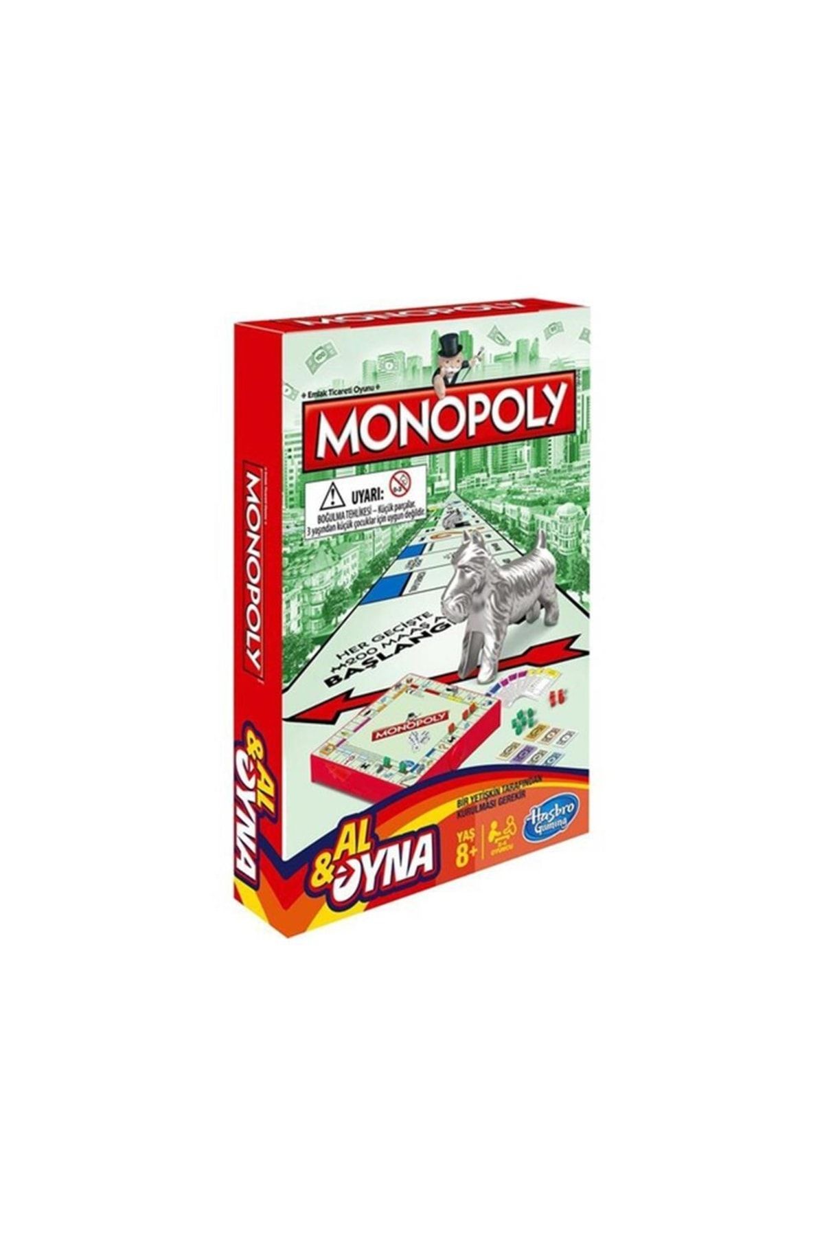 Игра Hasbro Gaming Monopoly Grab & Go TRYS00002