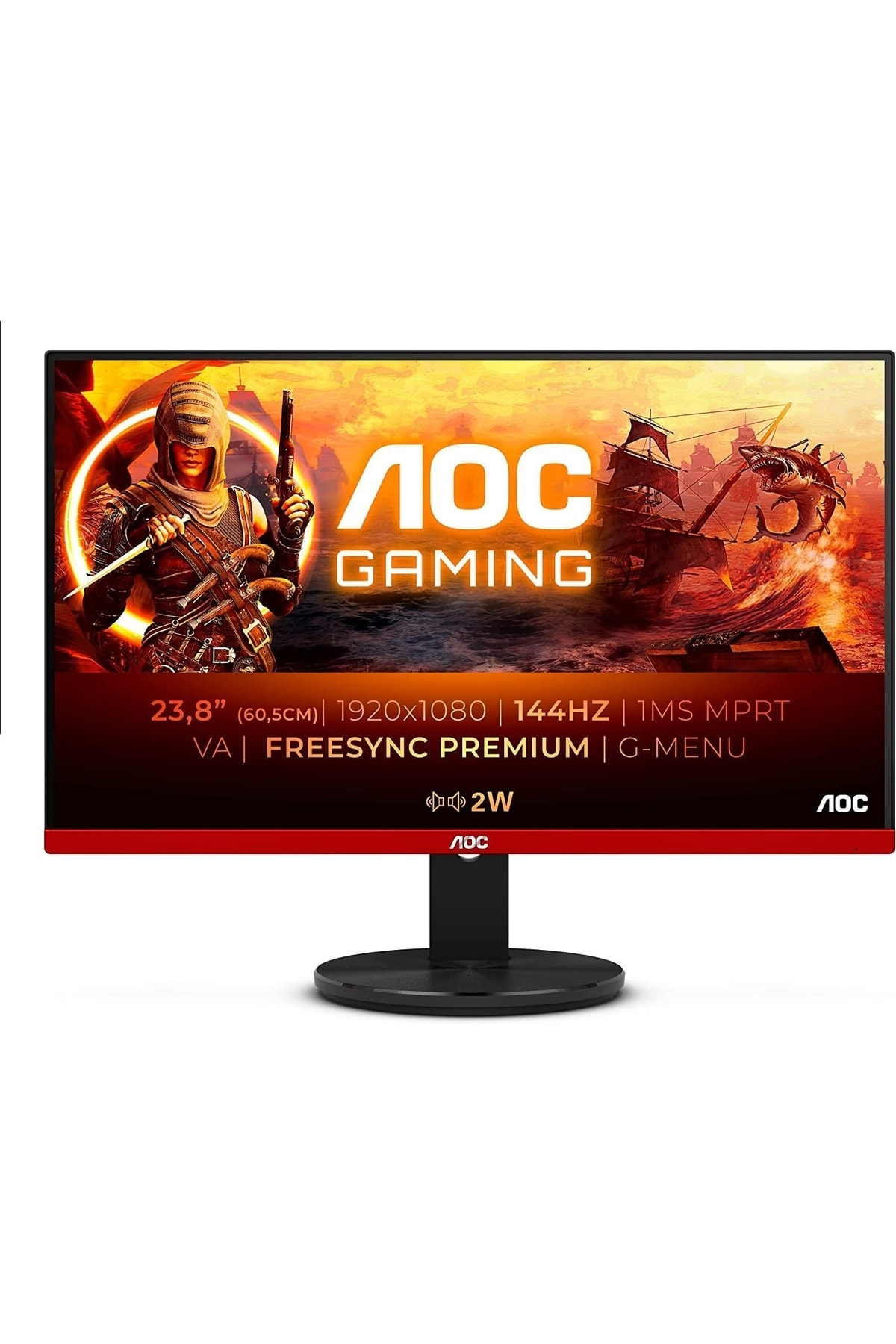 AOC G2490vxa 23.8" 144hz 1ms (display+hdmı) Freesync Full Hd Monitör ...