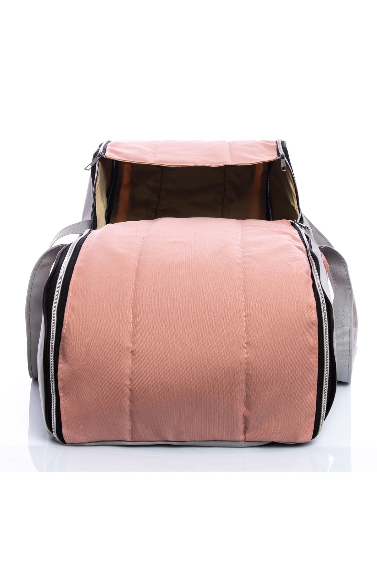 USF Portbebe Ana Kucağı Puset Bebek Taşıma (sıvı Ve Rüzgar Geçirmez) Gri-pembe fotoğrafı 2 (önizleme)