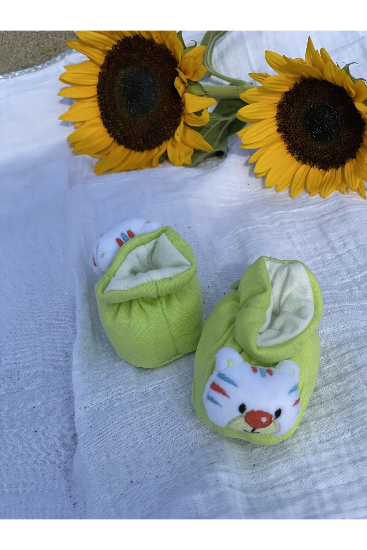 Peluş 3d Oyuncaklı, Çıngıraklı Bebek Çorabı 2