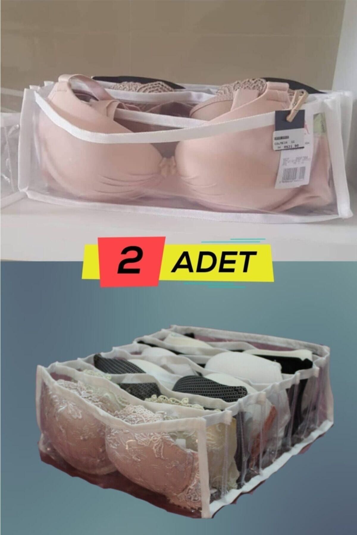Organizerci 2 Adet Şeffaf L Boy