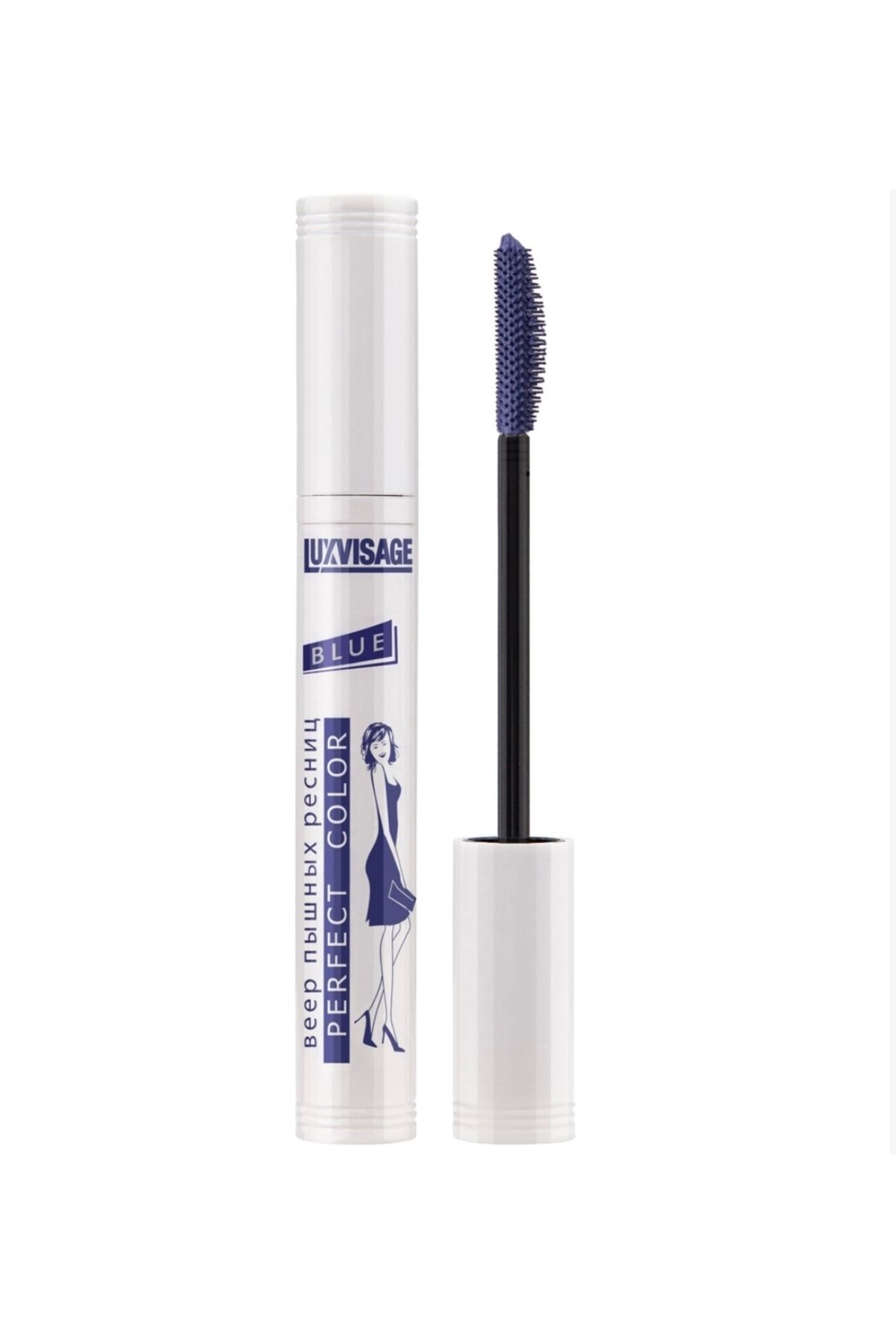 Luxvisage. Тушь Люкс визаж Перфект колор. Тушь LUXVISAGE perfect Color. Тушь "LUXVISAGE" веер пышных ресниц 8гр. Perfect Color, Blue. Тушь фиолетовая Люксвизаж.