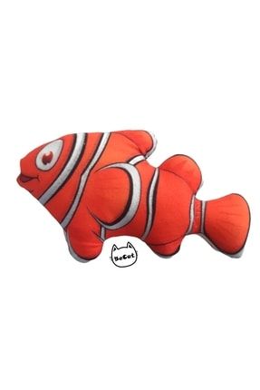 Turuncu Nemo Balık Kedi Oyuncağı CAEI