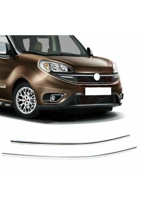 Fiat Doblo Uyumlu Krom Ön Panjur 2015 Üzeri 2prç Paslanmaz Çelik OP050