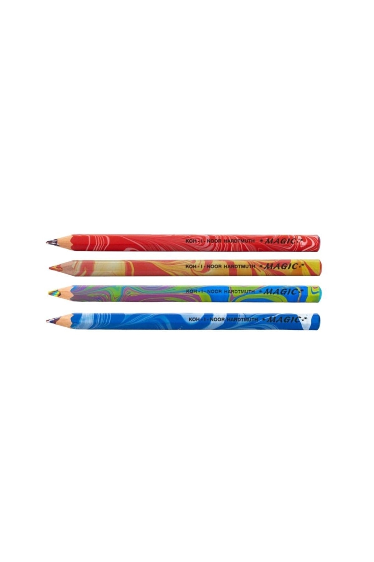 Koh-i Noor Jumbo Magic Pencil Sihirli Kuruboya Kalemi 4'lü Set