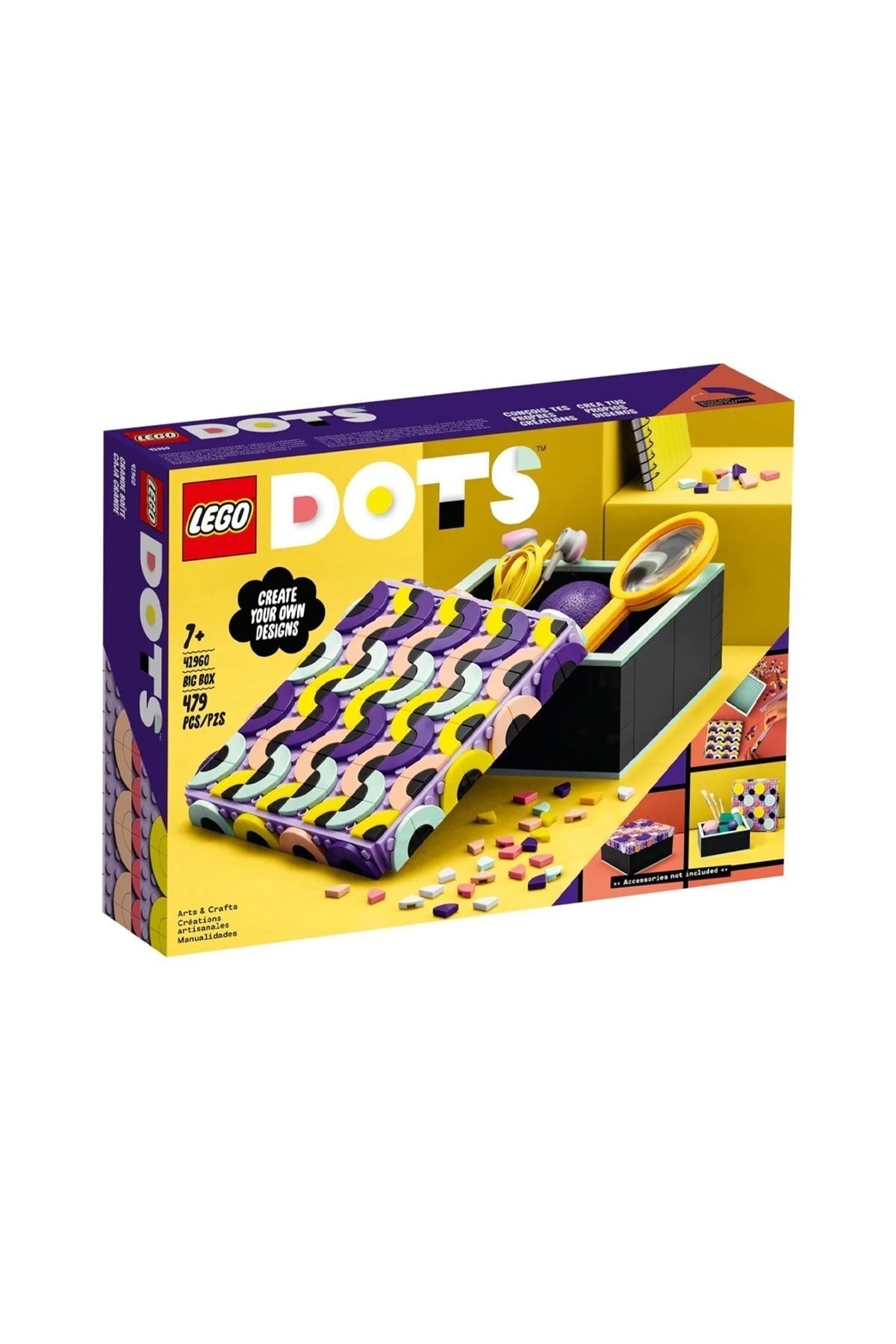 ۴۱۹۶۰ نقطه، جعبه بزرگ، ۴۷۹ قطعه، بالای ۷ سال