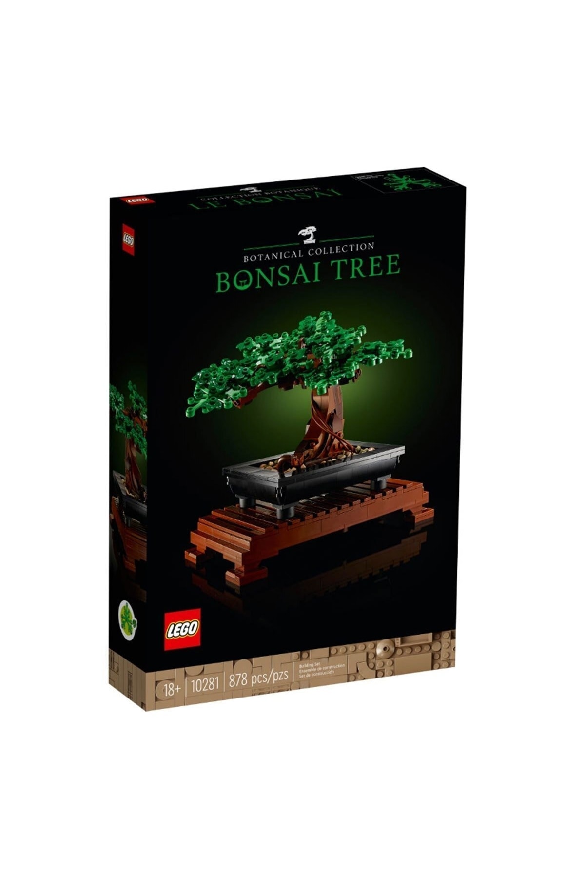 LEGO Marka: 10281 ® Botanical Collection, Bonsai Ağacı / 878 Parça / +18 Yaş Kategori: Spor Oyu