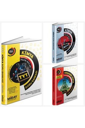 Miray Tyt -ayt Kimya & Organik Kimya Soru Bankası OKU-PBL-API-216468064