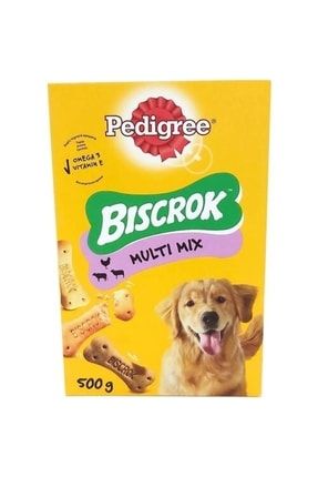 Biscrok Multi Mix Köpek Ödül Bisküvisi 500 Gr TYC00466543807