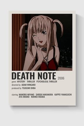 Death Note Anime Info Card Bilgi Kartı Minimalist Poster DUOFG200242