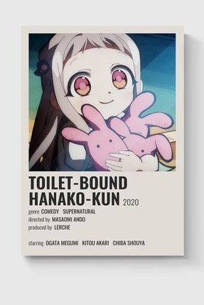 Toilet-bound Hanako-kun Anime Info Card Bilgi Kartı Minimalist Poster DUOFG200214