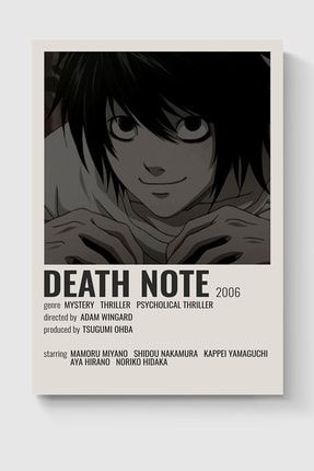 Death Note Anime Info Card Bilgi Kartı Minimalist Poster DUOFG200239
