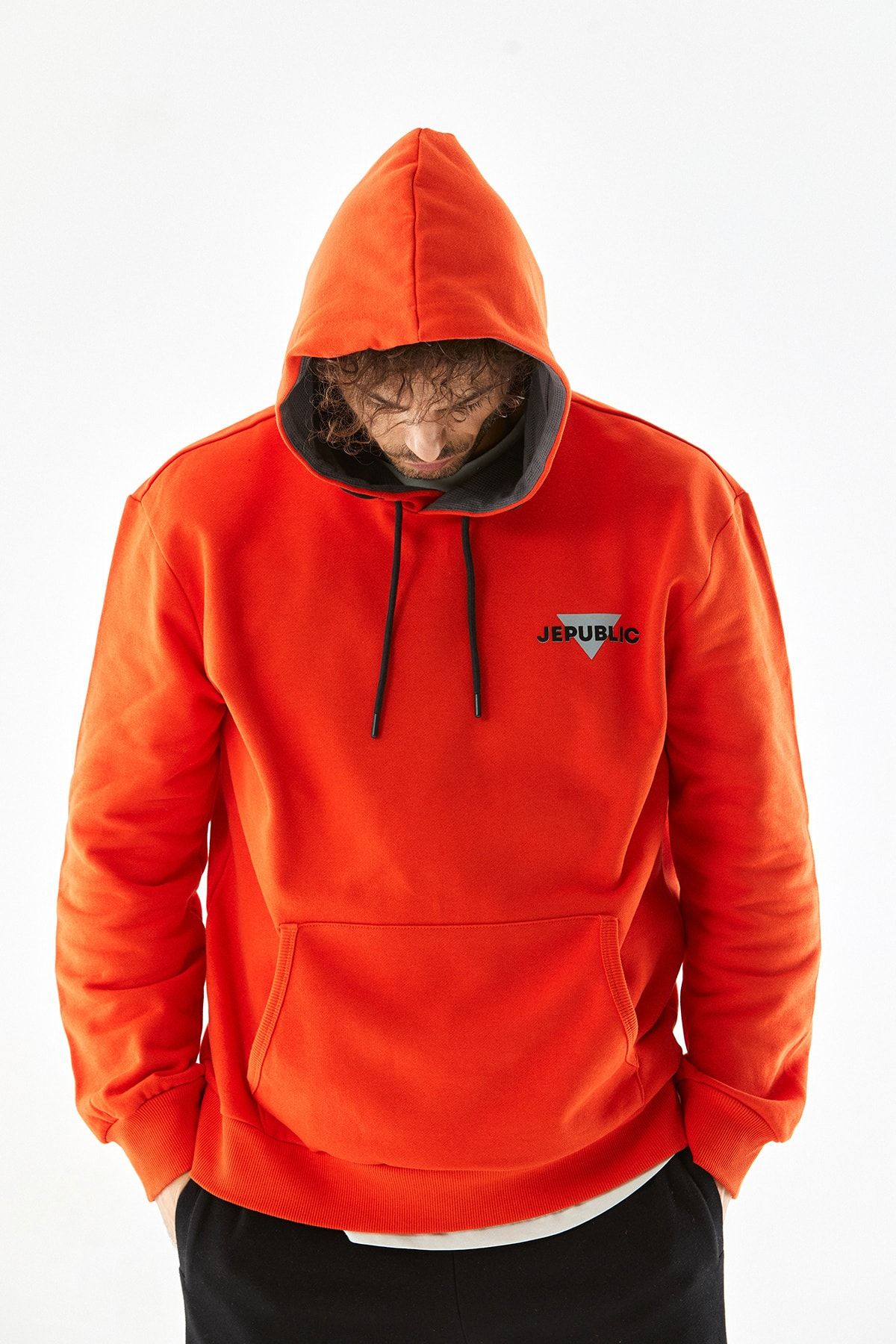 Jepublic Erkek Turuncu Sweatshirt Fiyat Yorumlar Trendyol