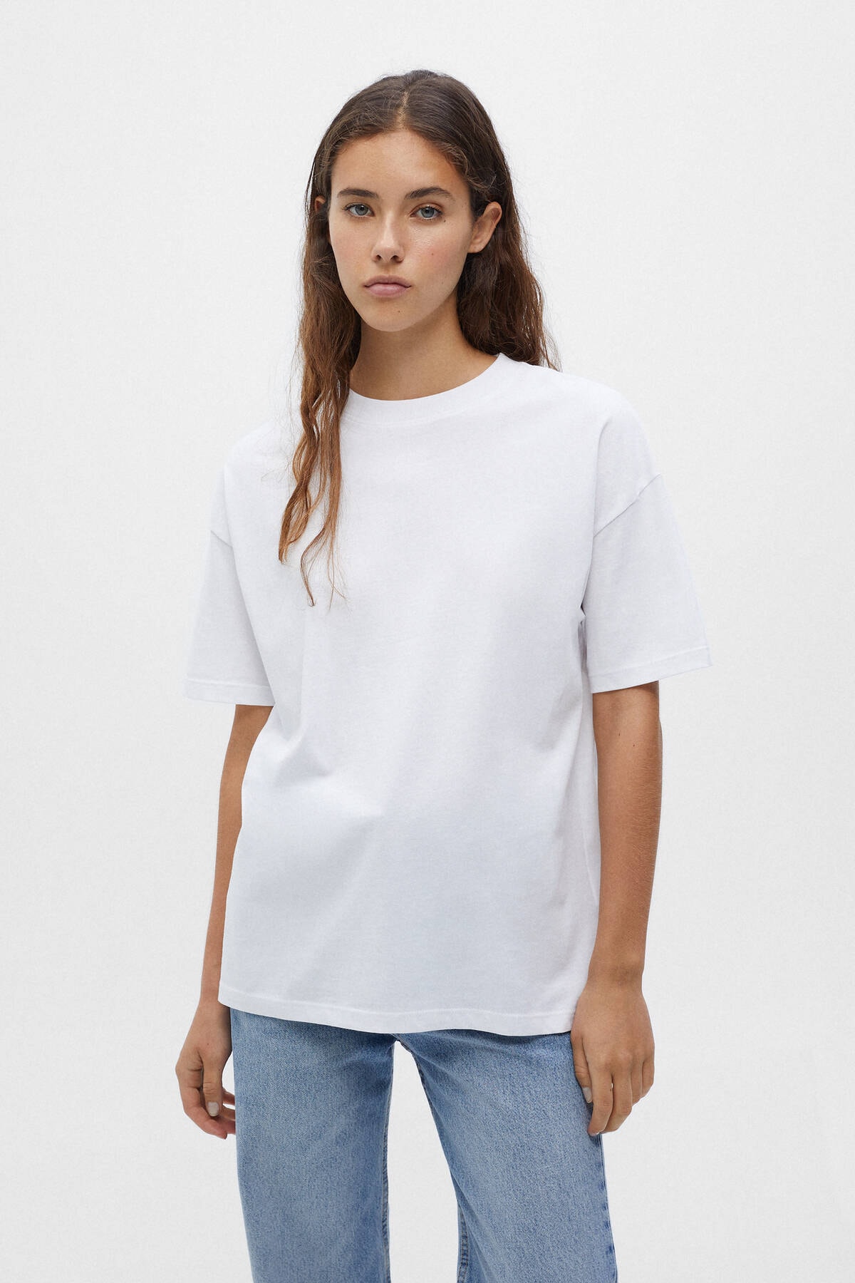 Pull & Bear Oversize Basic T-Shirt