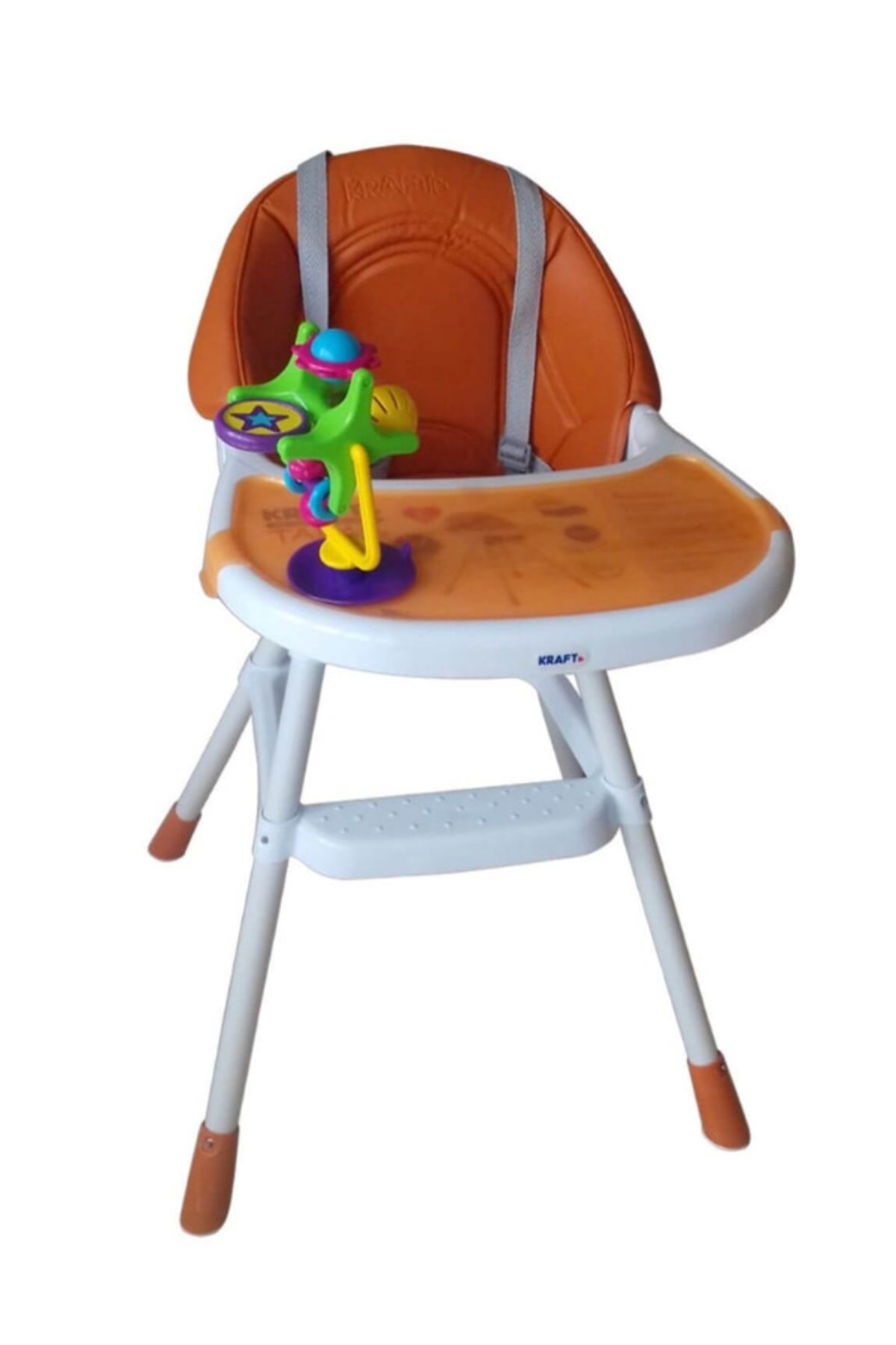 Kraft Tapas Oyuncaklı Mama Sandalyesi Orange