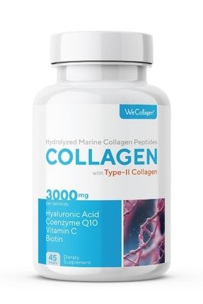 Type-2 Destekleyici Vitamin & Mineral Içerikli Collagen 45 Tablet wecollagentype2
