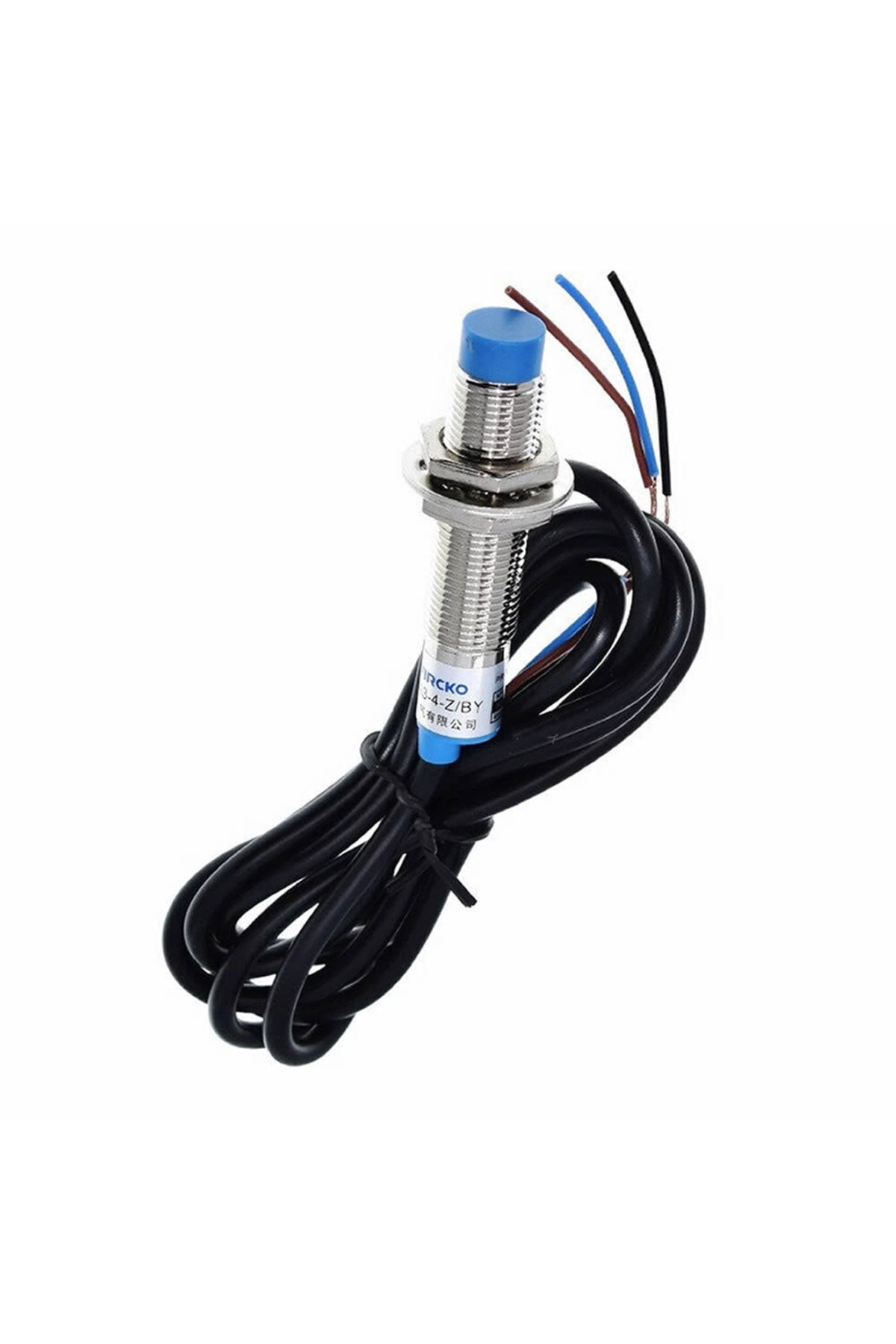 Lj12a3-4-z/by Endüktif 4mm Metal Algılayıcı Sensör Pnp No Temassız Proximity 3 Telli Dc 6v-36v 5