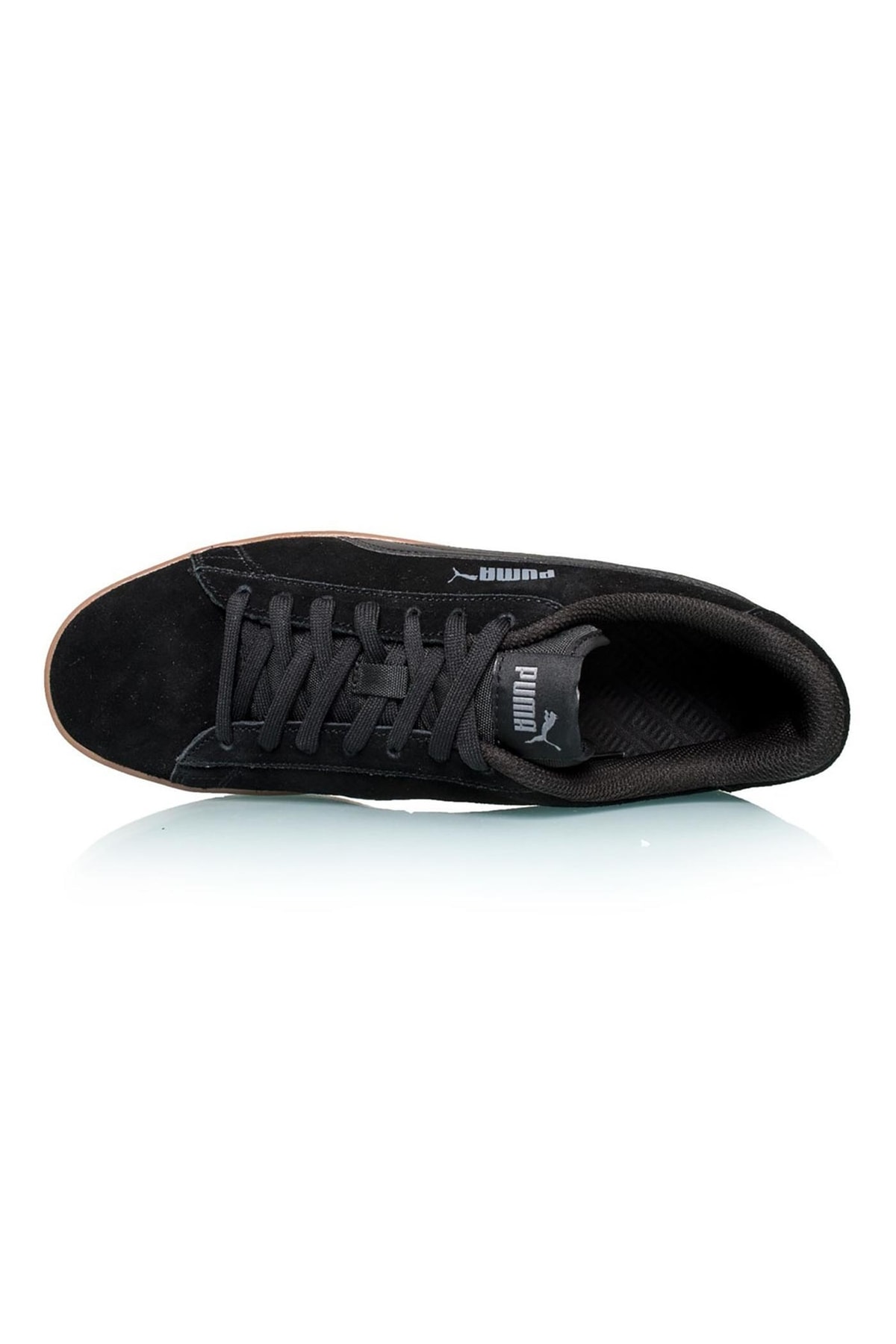کفش Puma پوما مردانه جیر مشکی Smash V2 اورجینال - تصویر 2