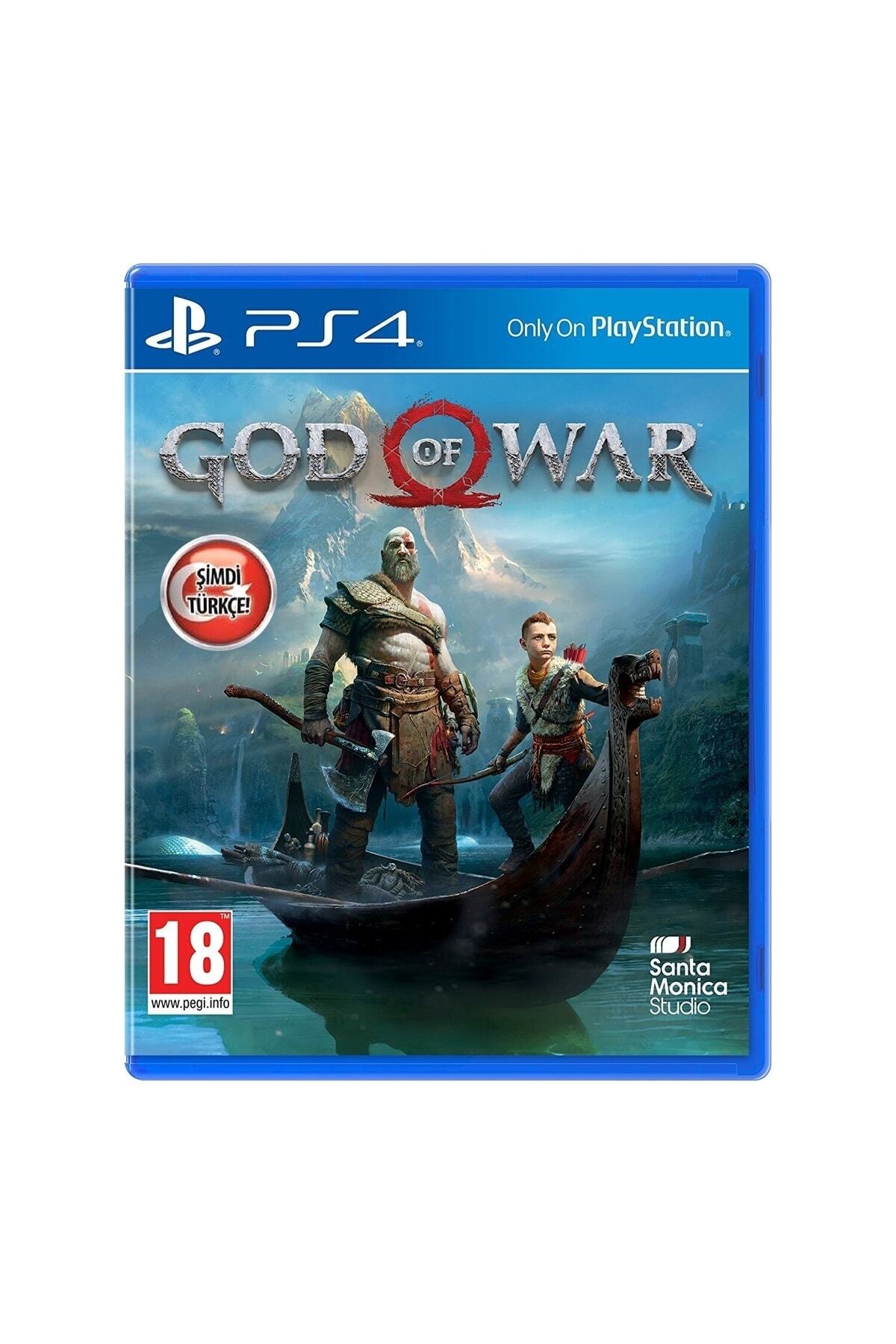 Santo Monica Studio God Of War Ps4 Oyun-türkçe Menü