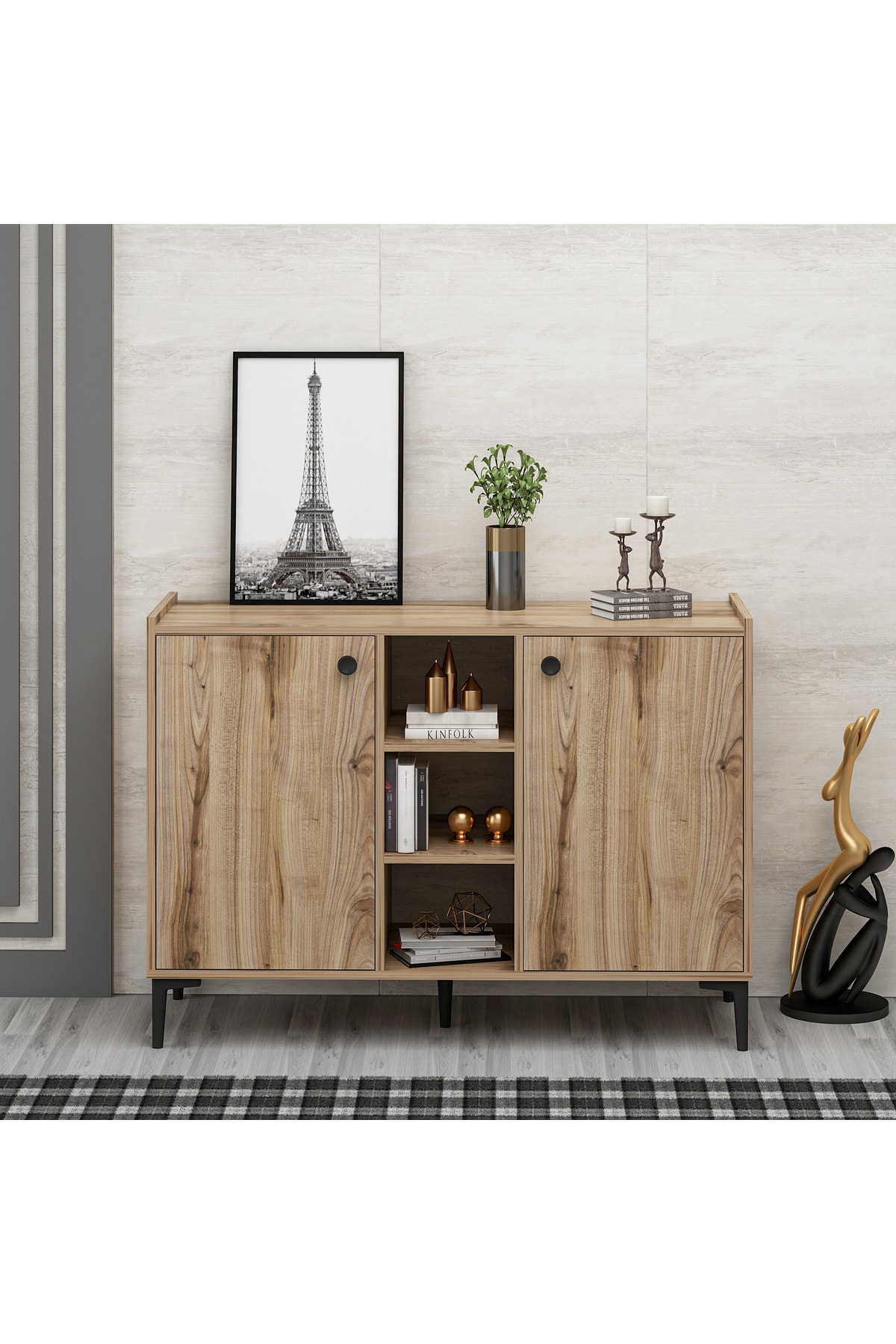 Ida Dekor Lova Console - Multi Purpose Cabinet Çırağan