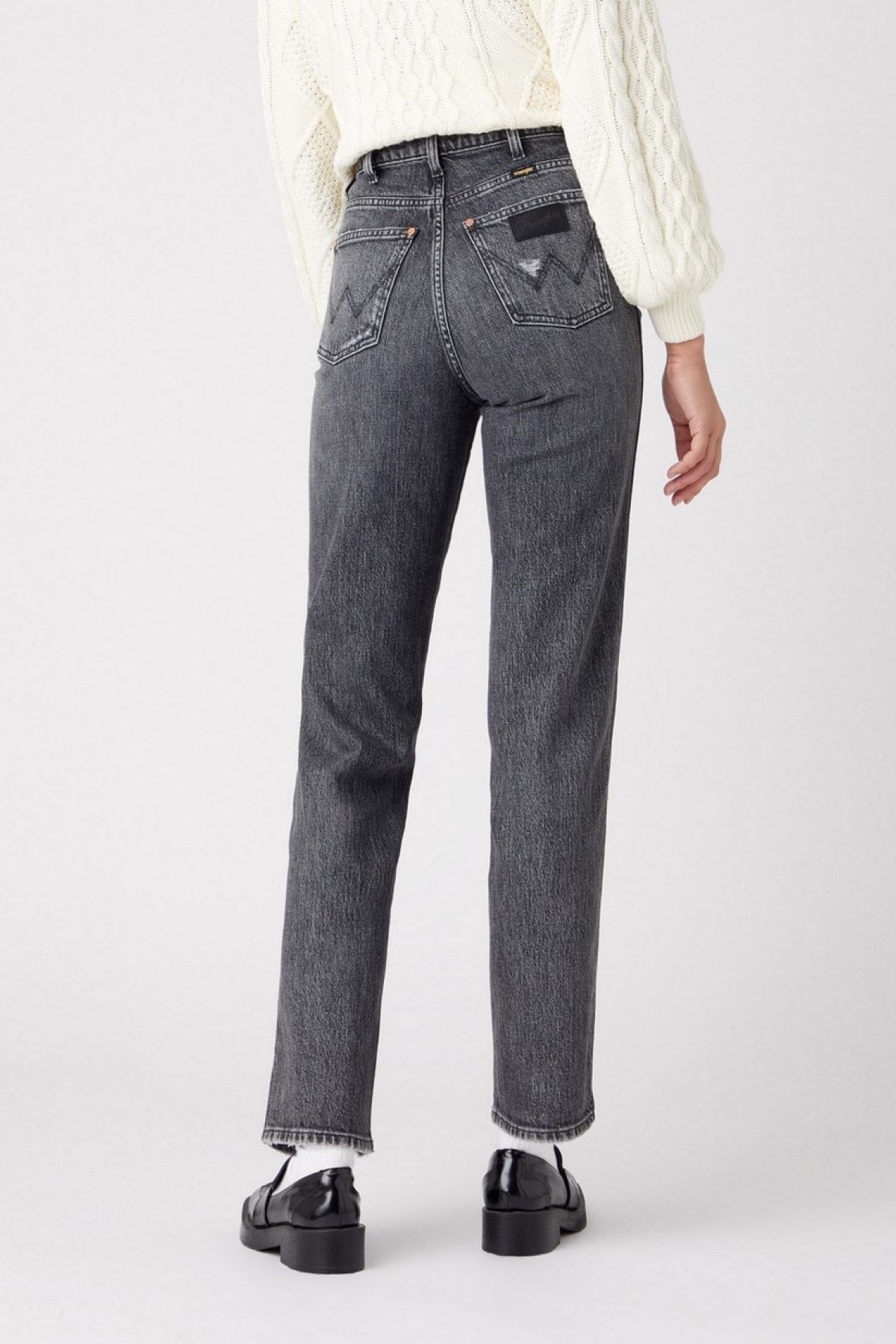 WRANGLER-Mom Denim Fit Jeans-Jeans mit hoher Taille und schmalem Bein 5