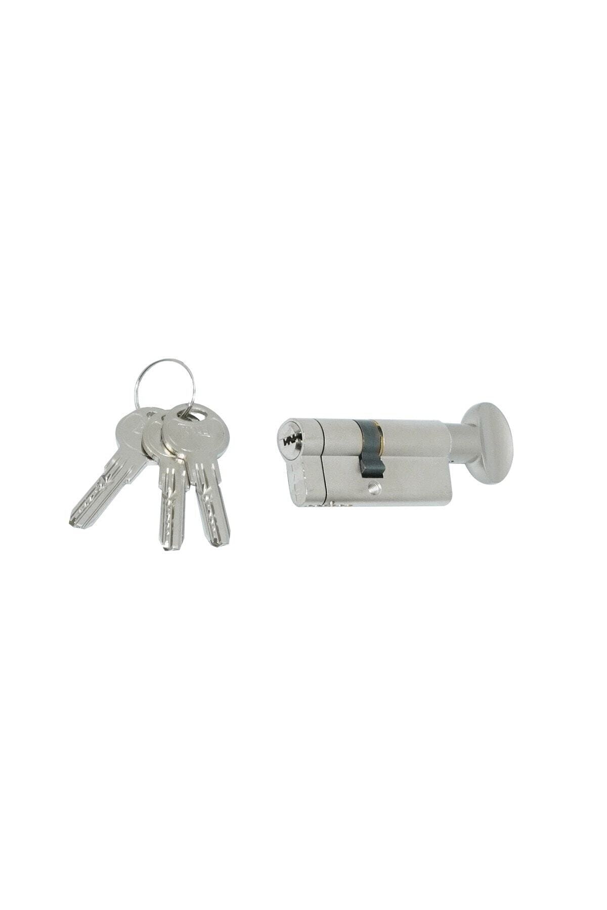 164 Ktbsm Trap System Latching Cylinder 68mm Nickel