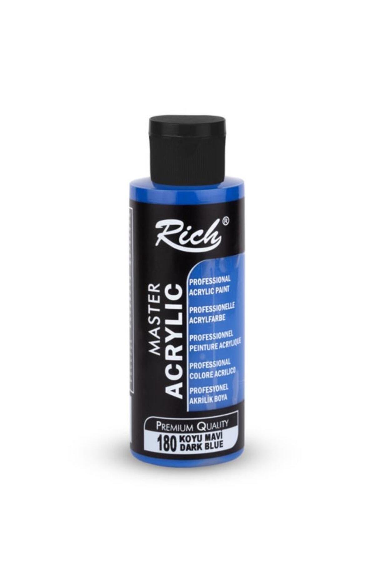 Rich Master Akrilik 120 Cc Koyu Mavi