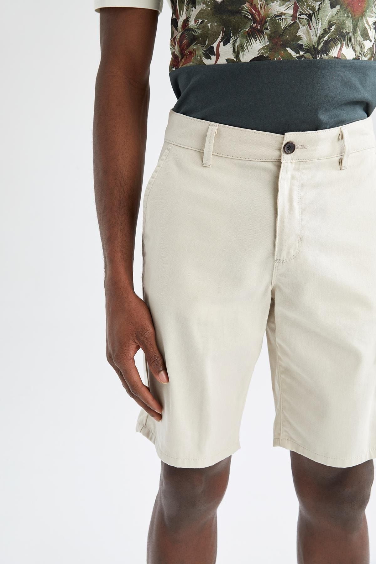 DeFacto-Regular Fit Bermuda Shorts 8