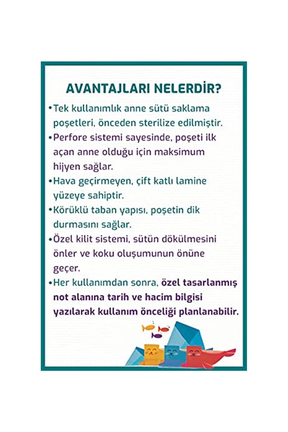 679 Süt Saklama Poşeti, Çok Renkli 2