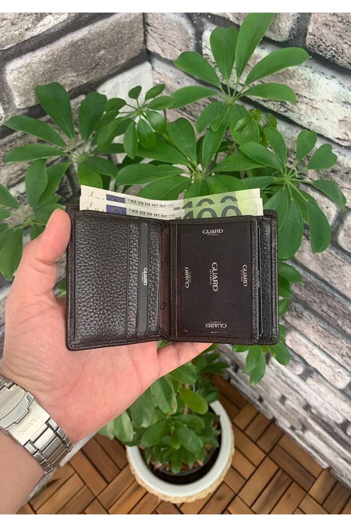 GUARD-Men's Leather Wallet - Dustin Brown 3