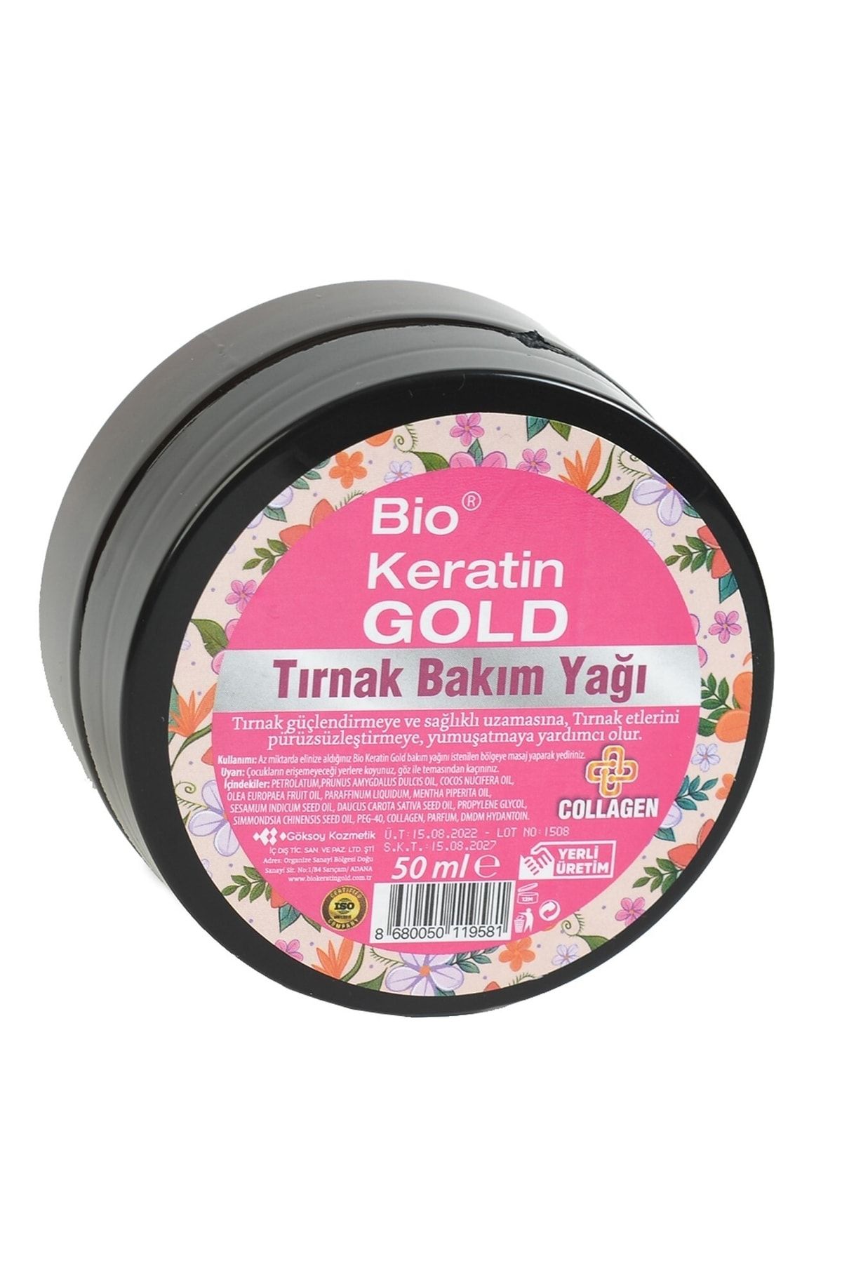 Bio Keratin Gold Kolajenli Tırnak Bakım Yağı 50 Ml FN7496